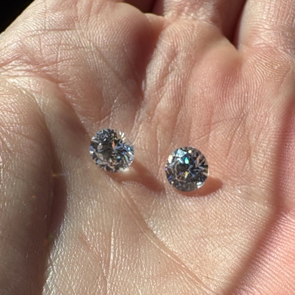 Helzberg Diamonds Silver Loose Diamonds 3.14ctw Authentic
